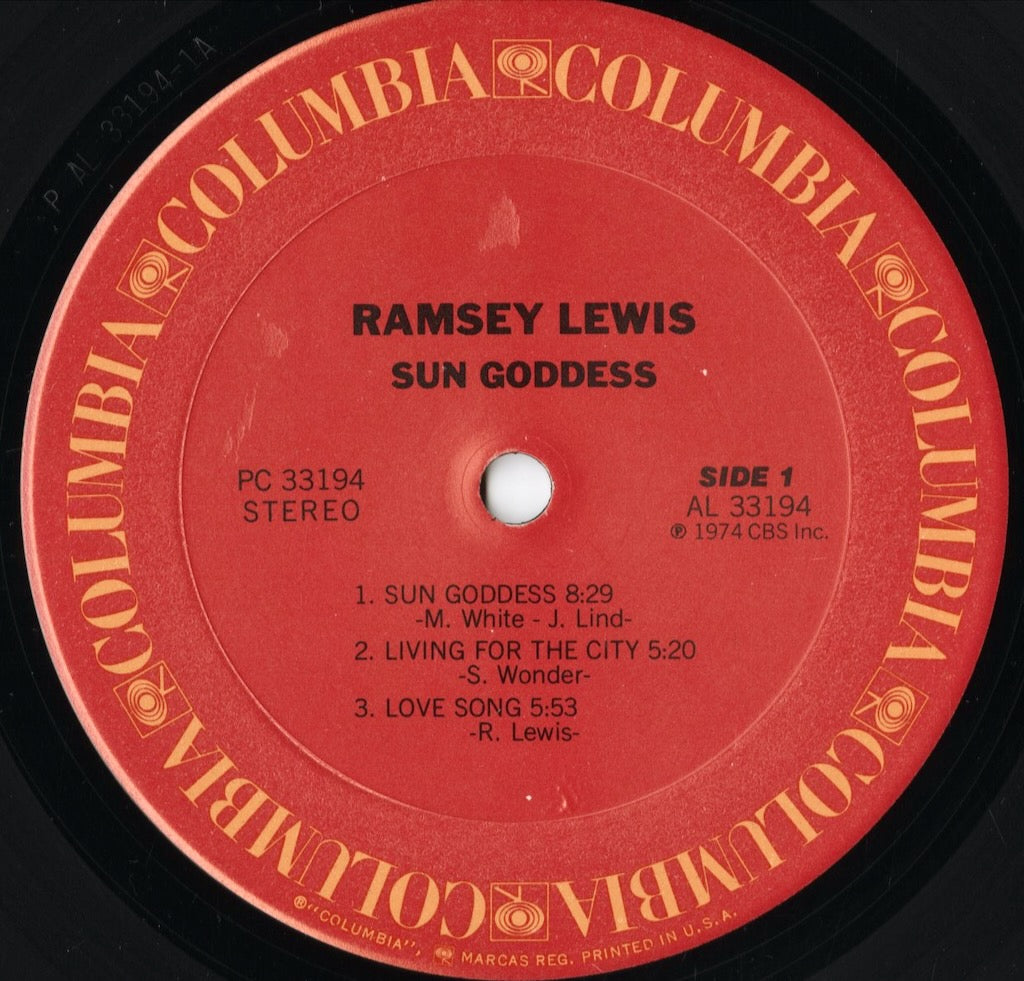Ramsey Lewis - Sun Goddess (PC 33194) LP 1974 US Columbia｜中古LP