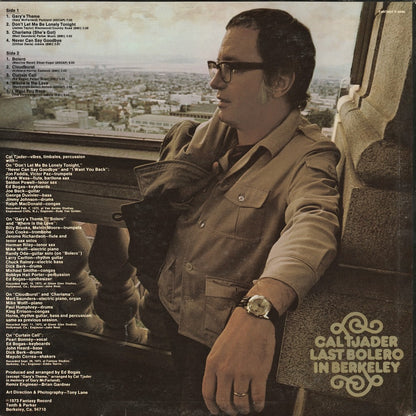 Cal Tjader / カル・ジェイダー / Last Bolero In Berkeley (F9466)