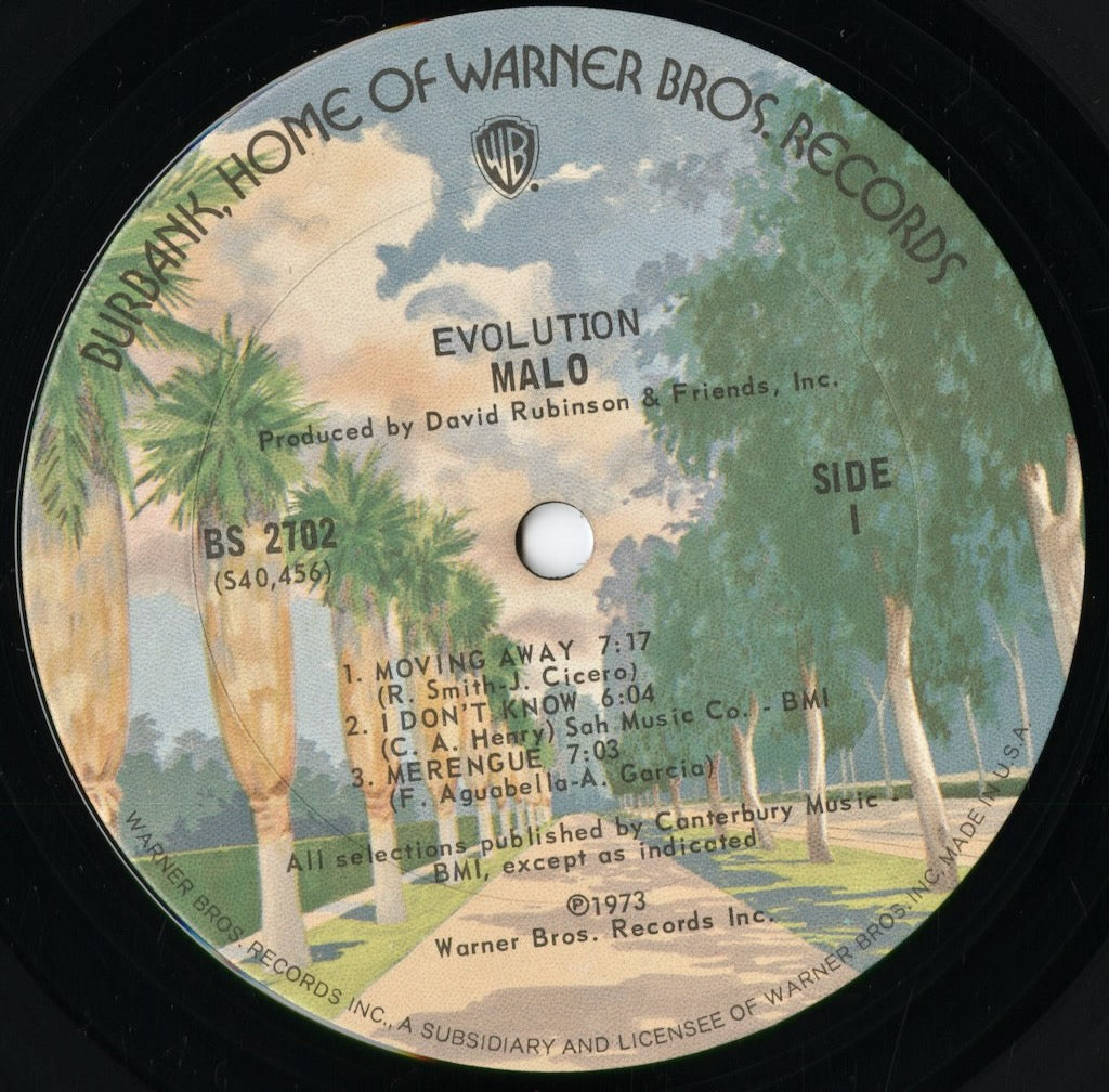 Malo - Evolution (BS 2702) 1973 US Warner｜中古LP