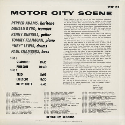 Pepper Adams - Donald Byrd / ペッパー・アダムス　ドナルド・バード / Motor City Scene (22AP 128)