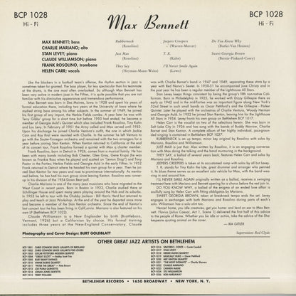 Max Bennett / マックス・ベネット / Max Bennett (BCP 1028)