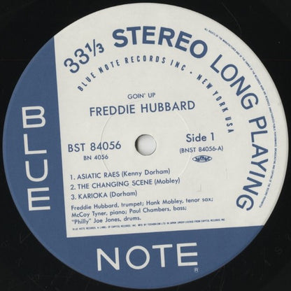 Freddie Hubbard / フレディ・ハバード / Goin' Up (BN 4056)