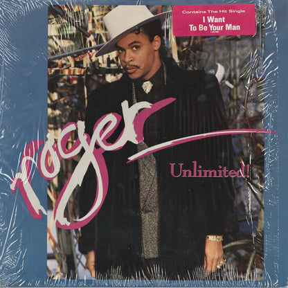 Roger - Unlimited! (1-25496) 1987 US Warner Bros.｜中古LP
