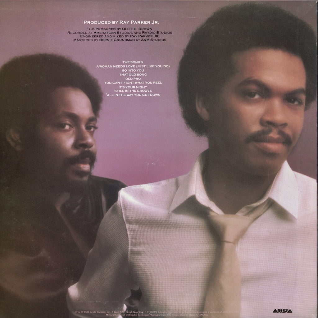Ray Parker Jr. & Raydio - A Woman Needs Love (25RS-121) LP 1981 JPN Arista / 日本フォノグラム｜中古LP