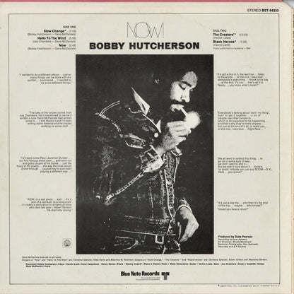 Bobby Hutcherson - Now! (BST-84333) 1973 US Blue Note｜中古LP