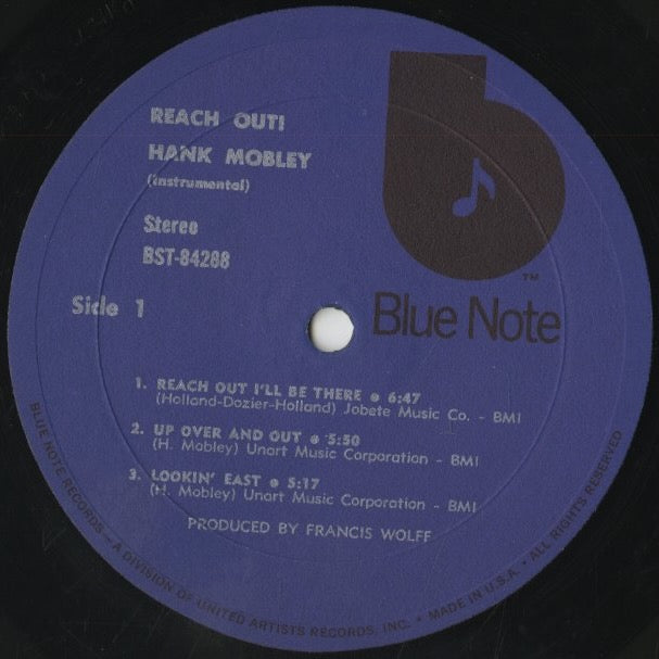 Hank Mobley / ハンク・モブレー / Reach Out! (BST 84288)