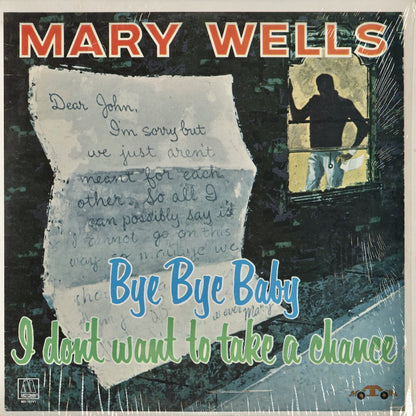 Mary Wells - Bye Bye Baby - I Don't Want To Take A Chance (M5-161V1) 1981 US Motown｜中古LP メアリー・ウェルズ