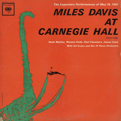 Miles Davis - At Carnegie Hall (CL 1812) 1962 US Columbia｜中古LP マイルス・デイヴィス