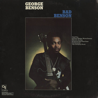 George Benson - Bad Benson (CTI 6045) LP 1974 US CTI｜中古LP
