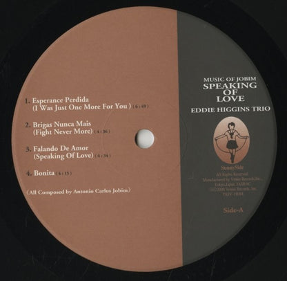 Eddie Higgins / エディ・ヒギンズ / Music Of Jobim Speaking Of Love (TKJV-19084)