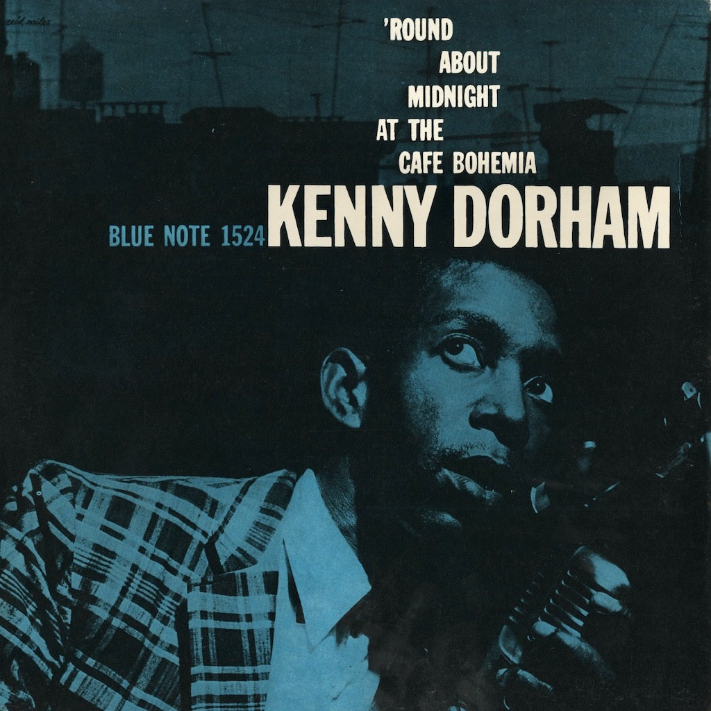 Kenny Dorham Round About Midnight At The Cafe Bohemia BLP 1524 LP 1972 USA Blue Note UA Mono