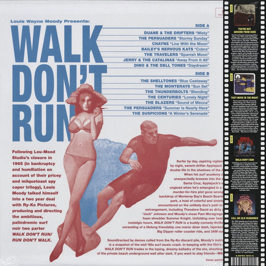 Various - Louis Wayne Moody Presents : Walk Don't Run (NUM 514 lp) 2026 US Numero Group｜新品LP back