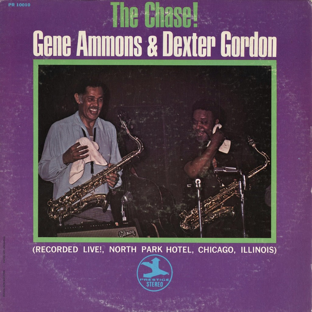 Gene Ammons & Dexter Gordon - The Chase! (PRT-10010) 1972 US Prestige｜中古LP