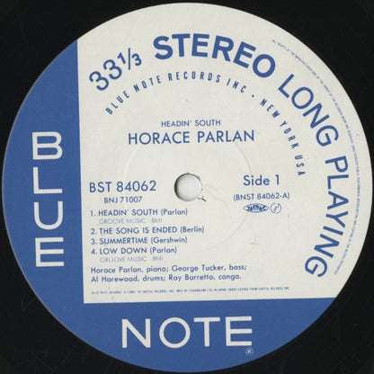 Horace Parlan / ホレス・パーラン / Headin' South (BNJ 71007)