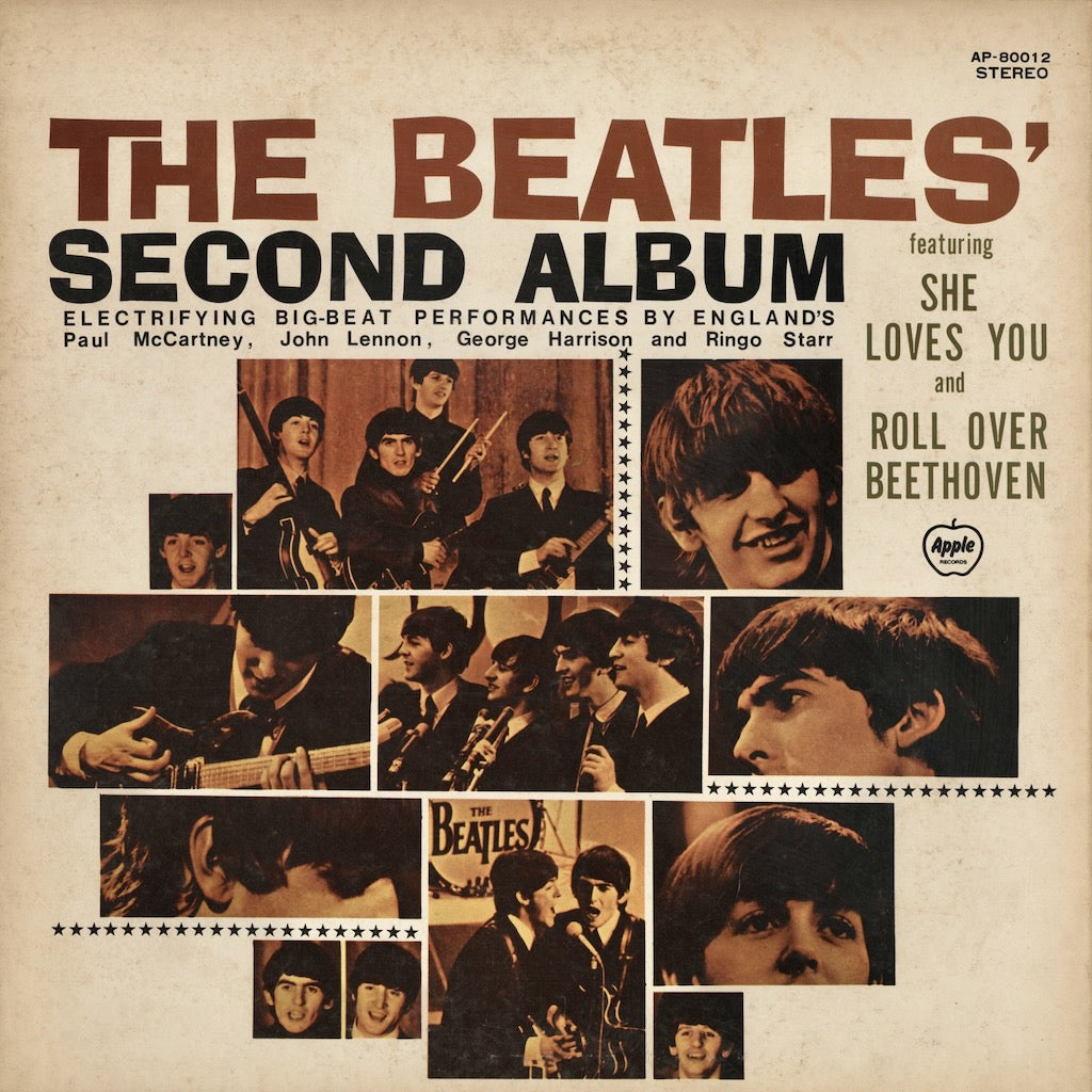 The Beatles Second Album AP-80012 LP 1973 Japan Apple Toshiba EMI