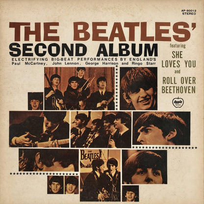 The Beatles Second Album AP-80012 LP 1973 Japan Apple Toshiba EMI