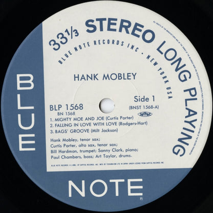 Hank Mobley / ハンク・モブレー / Hank Mobley (BN 1568)