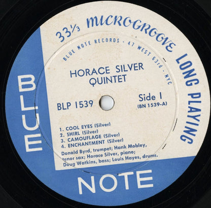 Horace Silver Quintet - 6 Pieces Of Silver (BLP 1539) LP 1959 US Blue Note｜中古LP