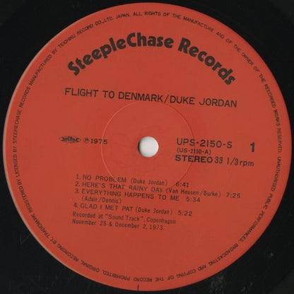 Duke Jordan / デューク・ジョーダン / Flight To Denmark (UPS-2150-S)