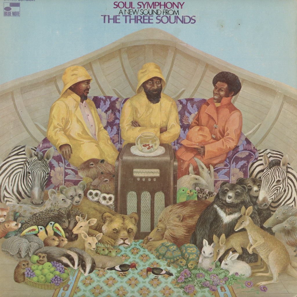 The Three Sounds Soul Symphony BST-84341 LP 1969 USA Blue Note Liberty Stereo