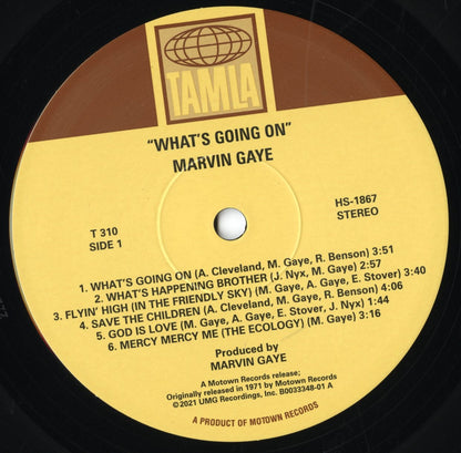 Marvin Gaye / マーヴィン・ゲイ / What's Going On - 50th Anniversary Edition 2LP (B0033741-01)