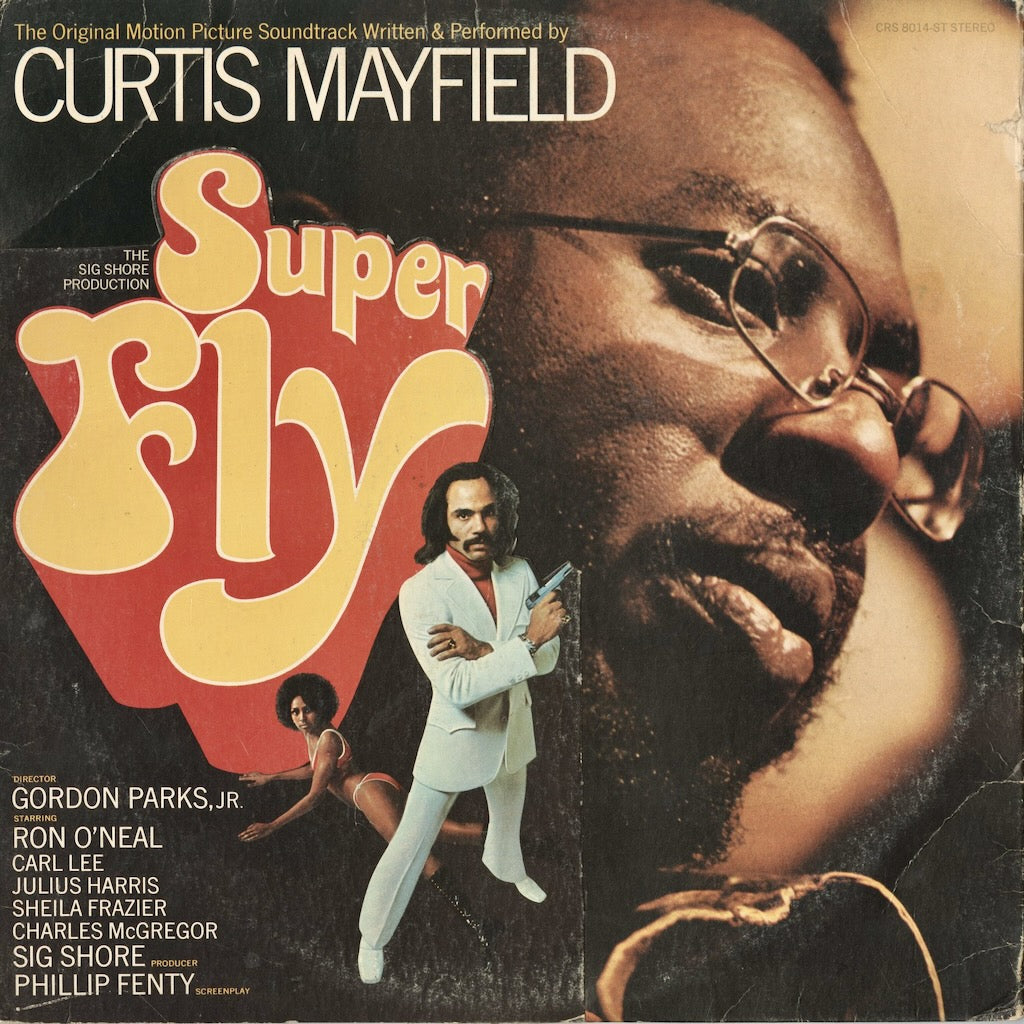 Curtis Mayfield – Superfly (CRS-8014-ST) LP 1972 US Curtom