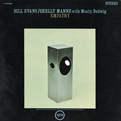 Bill Evans, Shelly Manne With Monty Budwig / シェリー・マン　ビル・エヴァンス / Empathy (MV 2043)
