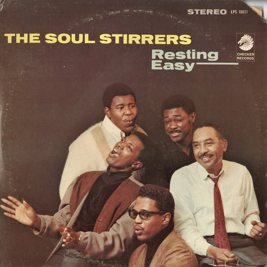 The Soul Stirrers - Resting Easy (LPS 10021) LP 1970's US Checker｜中古LP
