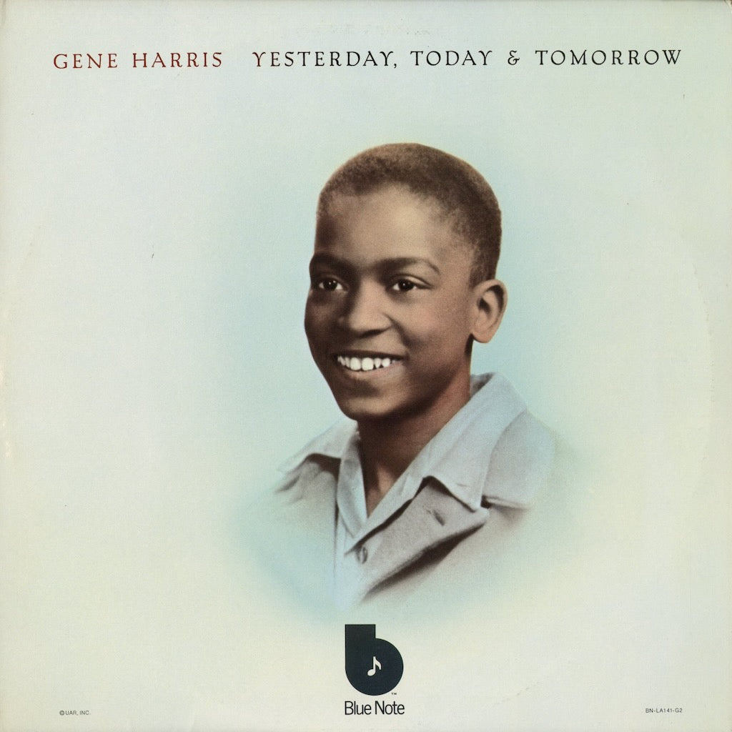 Gene Harris - Yesterday, Today & Tomorrow (BN-LA141-G2) 1973 US Blue Note｜中古LP