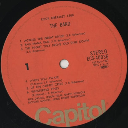 The Band / ザ・バンド / The Band (1969) (ECS-40036)