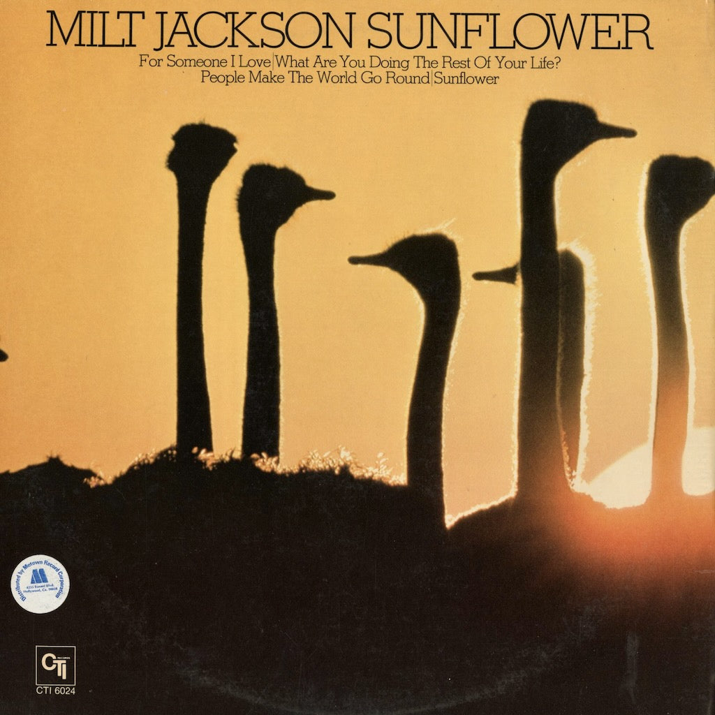 Milt Jackson - Sunflower (CTI 6024) 1973 US CTI｜中古LP