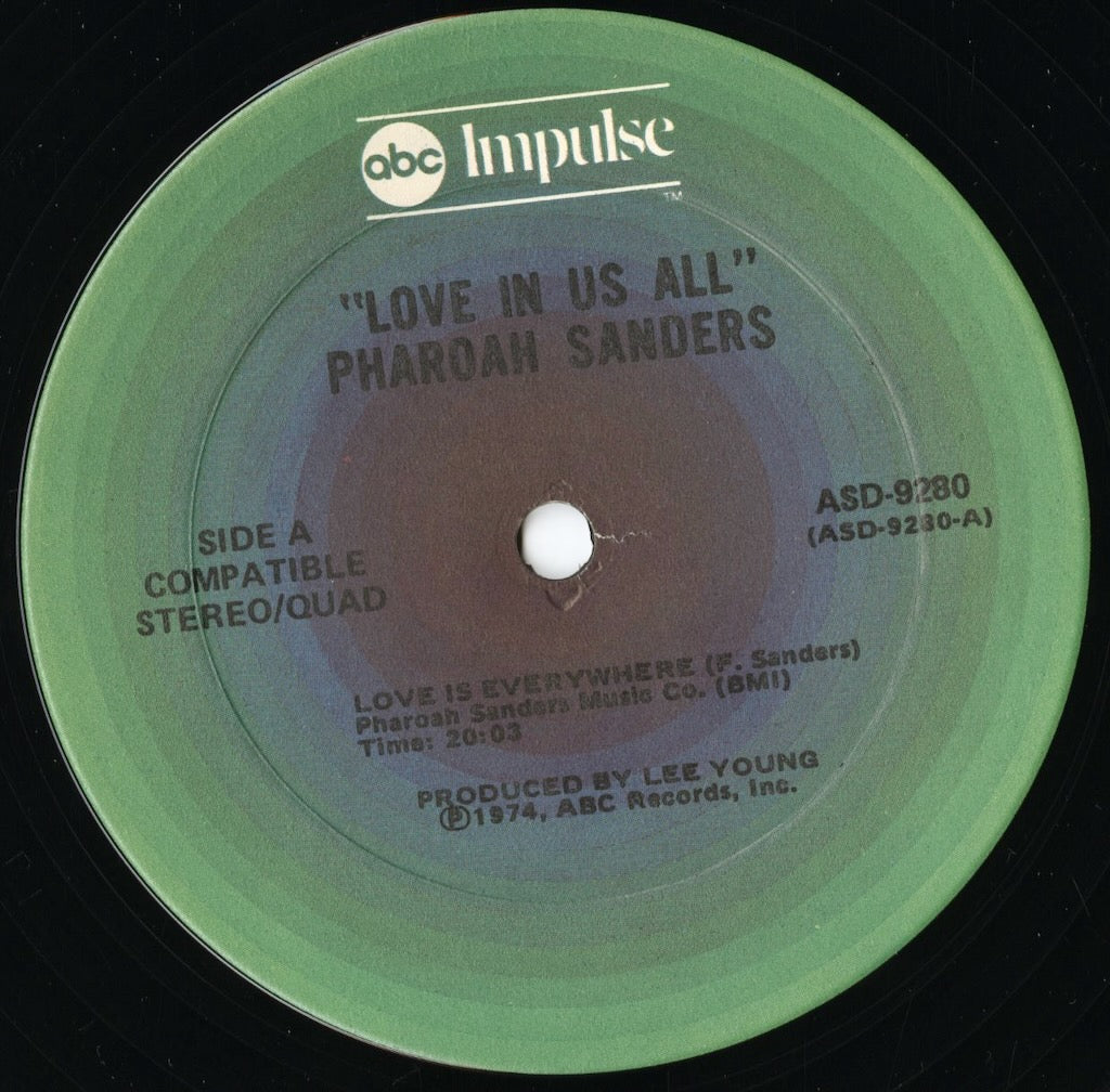 Pharoah Sanders / ファラオ・サンダース / Love In Us All (ASD-9280) US