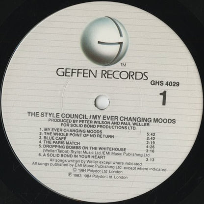 The Style Council / スタイル・カウンシル / My Ever Changing Moods (GHS4029)