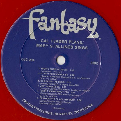 Cal Tjader / Mary Stallings / カル・ジェイダー　メリー・スターリングス / Cal Tjader-Plays Mary Stallings-Sings (OJC-284)