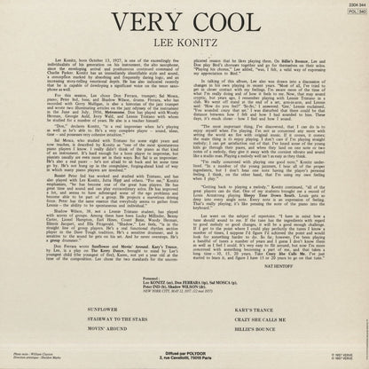 Lee Konitz / リー・コニッツ / Very Cool (2304 344)