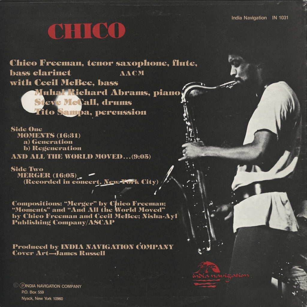 Chico Freeman - Chico (IN 1031) LP 1977 US India Navigation