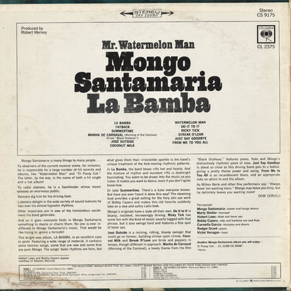 Mongo Santamaria - La Bamba (CS 9175) LP 1965 US Columbia｜中古LP