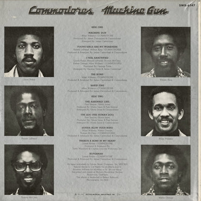 Commodores / Machine Gun (SWX-6147) LP 1974 JPN Tamla Motown｜中古LP