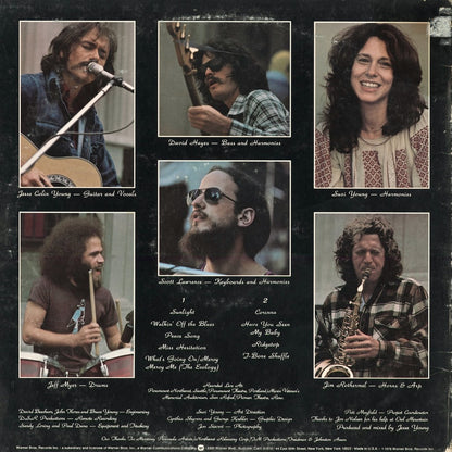 Jesse Colin Young - On The Road (BS 2913) 1976 US Warner Bros.｜中古LP