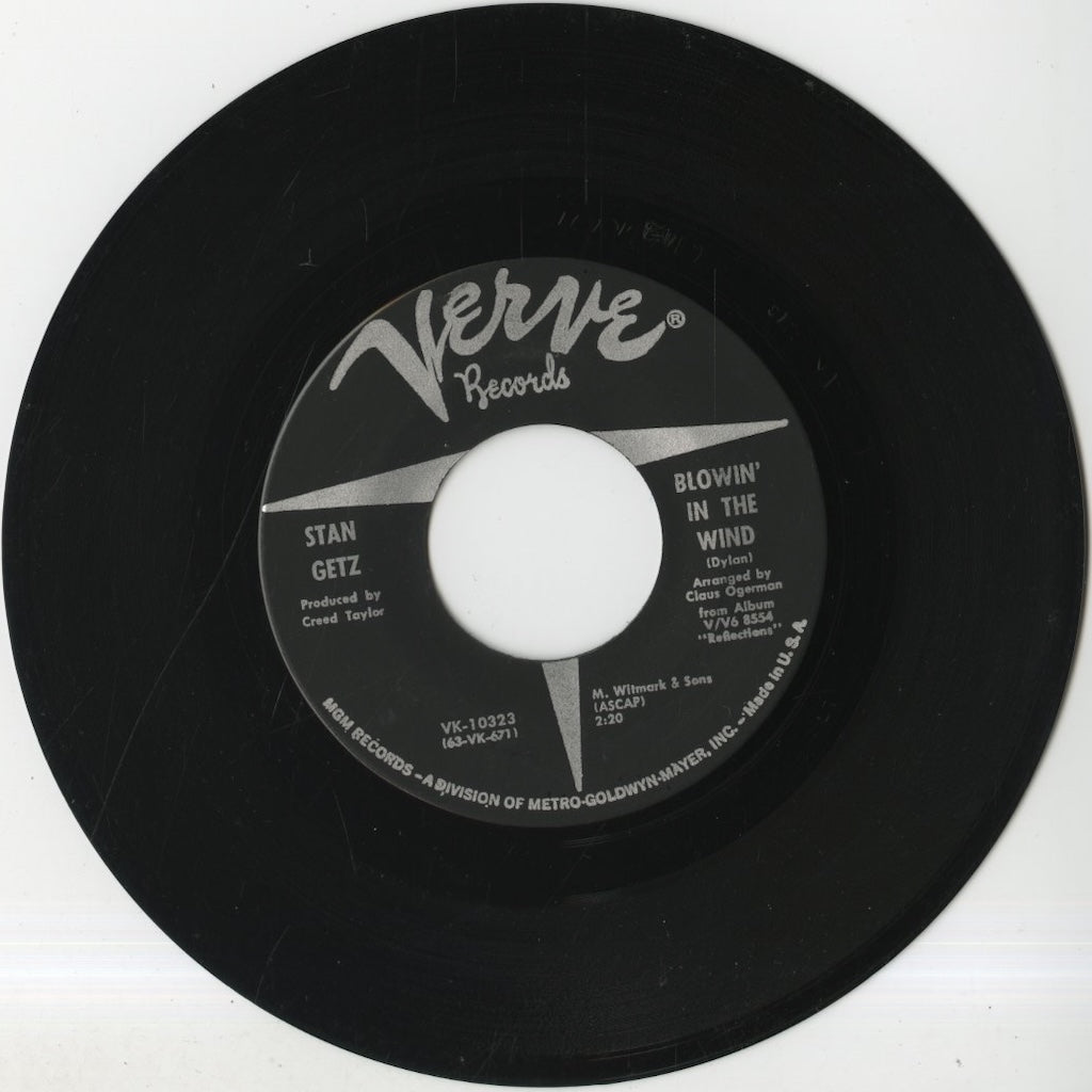 Stan Getz / Joao Gilberto / スタン・ゲッツ　ジョアン・ジルベルト / The Girl From Ipanema -7" (VK-10323)