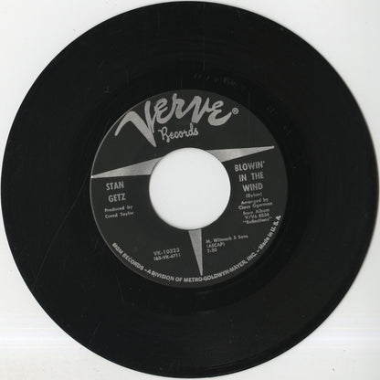 Stan Getz / Joao Gilberto / スタン・ゲッツ　ジョアン・ジルベルト / The Girl From Ipanema -7" (VK-10323)