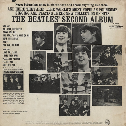The Beatles - Second Album (T 2080) LP 1971 US Capitol｜中古LP