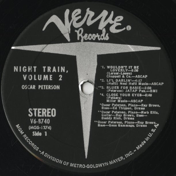 Oscar Peterson / オスカー・ピーターソン / Night Train Vol. 2 (V6-8740)