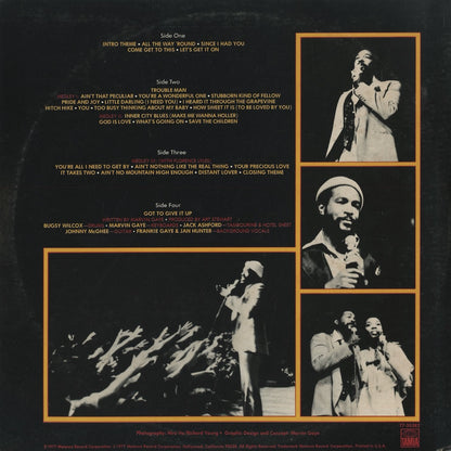 Marvin Gaye - Live At The London Palladium (T7-352R2) LP 1977 US Tamla｜中古LP