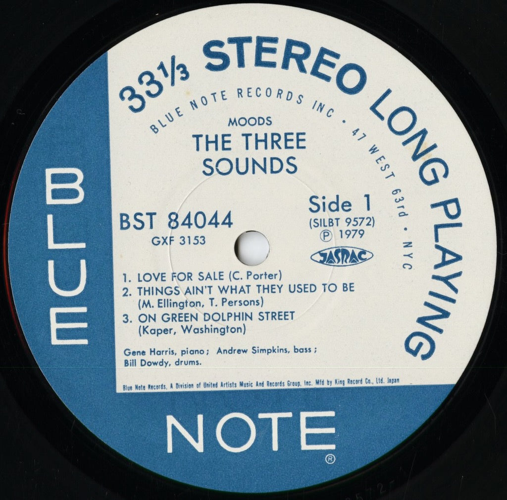 The Three Sounds - Moods (GXF 3153) 1979 JPN Blue Note｜中古LP
