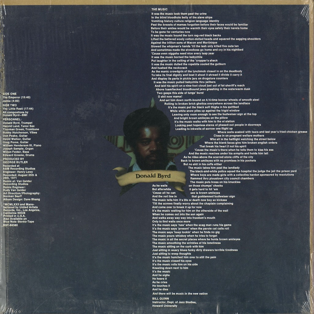 Donald Byrd / ドナルド・バード / Ethiopian Knights (BST-84380)