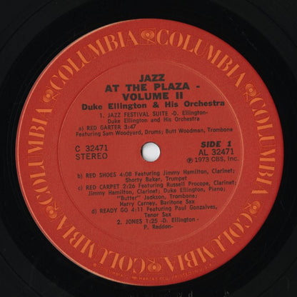 Duke Ellington & His Orchestra / Jazz At The Plaza Vol. II (C 32471) LP US Columbia｜中古LP
