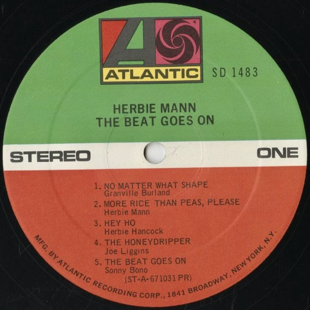 Herbie Mann / ハービー・マン / The Beat Goes On (SD 1483)