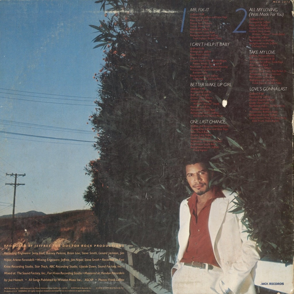 Jeffree - Jeffree (MCA 20638) 1979 US MCA｜中古LP