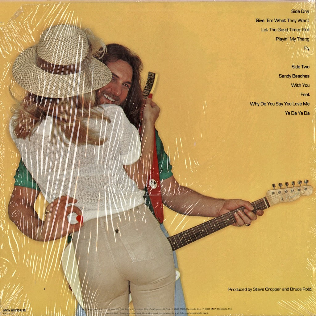 Steve Cropper - Playin' My Thang (MCA-5171) 1981 US MCA｜中古LP